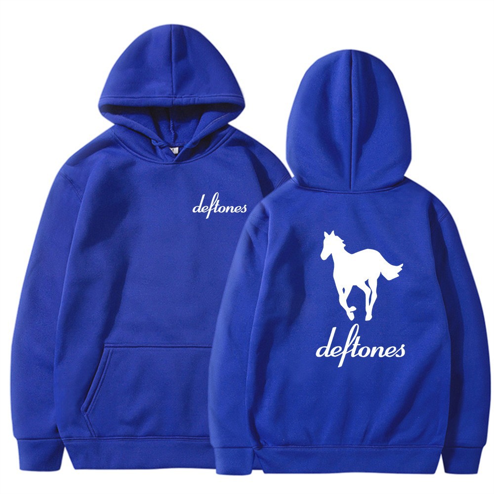 Deftones White Horse Print Hoodie Casual Unisex Sweatshirt — image 18