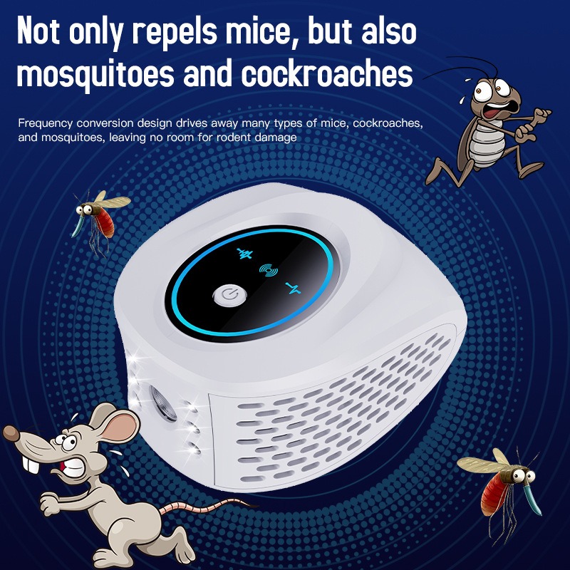 Powerful Mouse Mice Rat Bat Squirrel Insect Repellent Electronic Ultrasonic Rat Repeller — image 1