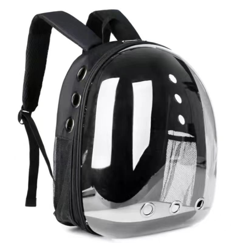 Transparent Cat Bag New Portable Space Capsule Pet Bag Breathable Double Shoulder Cat Backpack — image 6