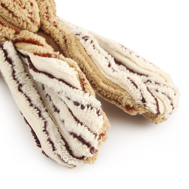 Corduroy Sound Pet Toy Dog Squeak Toy for Rabbit Mouse Cattle Clean Teeth Puppy Toys Pet Accessories Small Dog Toy — image 3