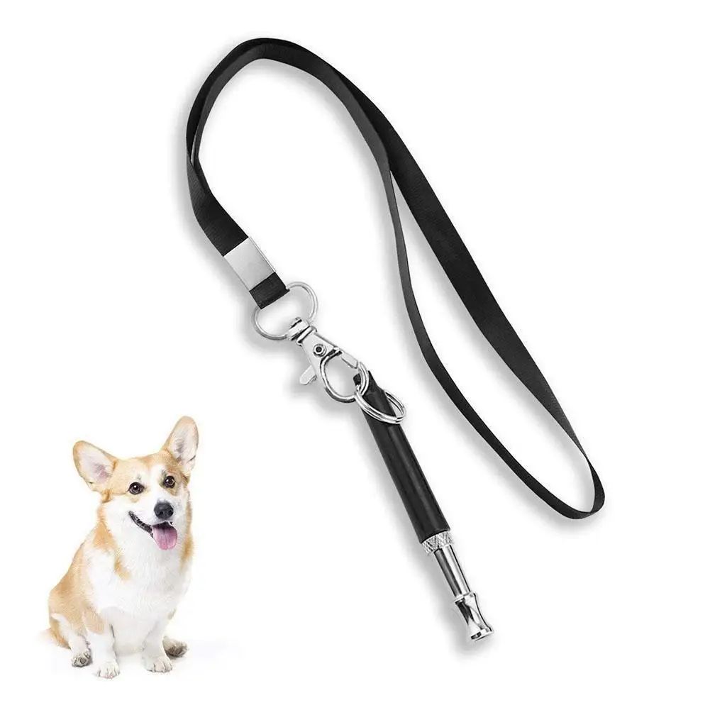 Dog Trainings Whistle Copper Ultrasonic Pet Dog Training Whistle Portable Keychain Whistle Adjustable Dog Flute Supplies — image 16