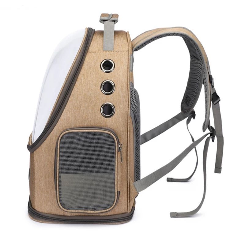Pet Space Cat Backpack Fashion Transparent Breathable Cat Bag Dog Bag Folding Pet Bag — image 5
