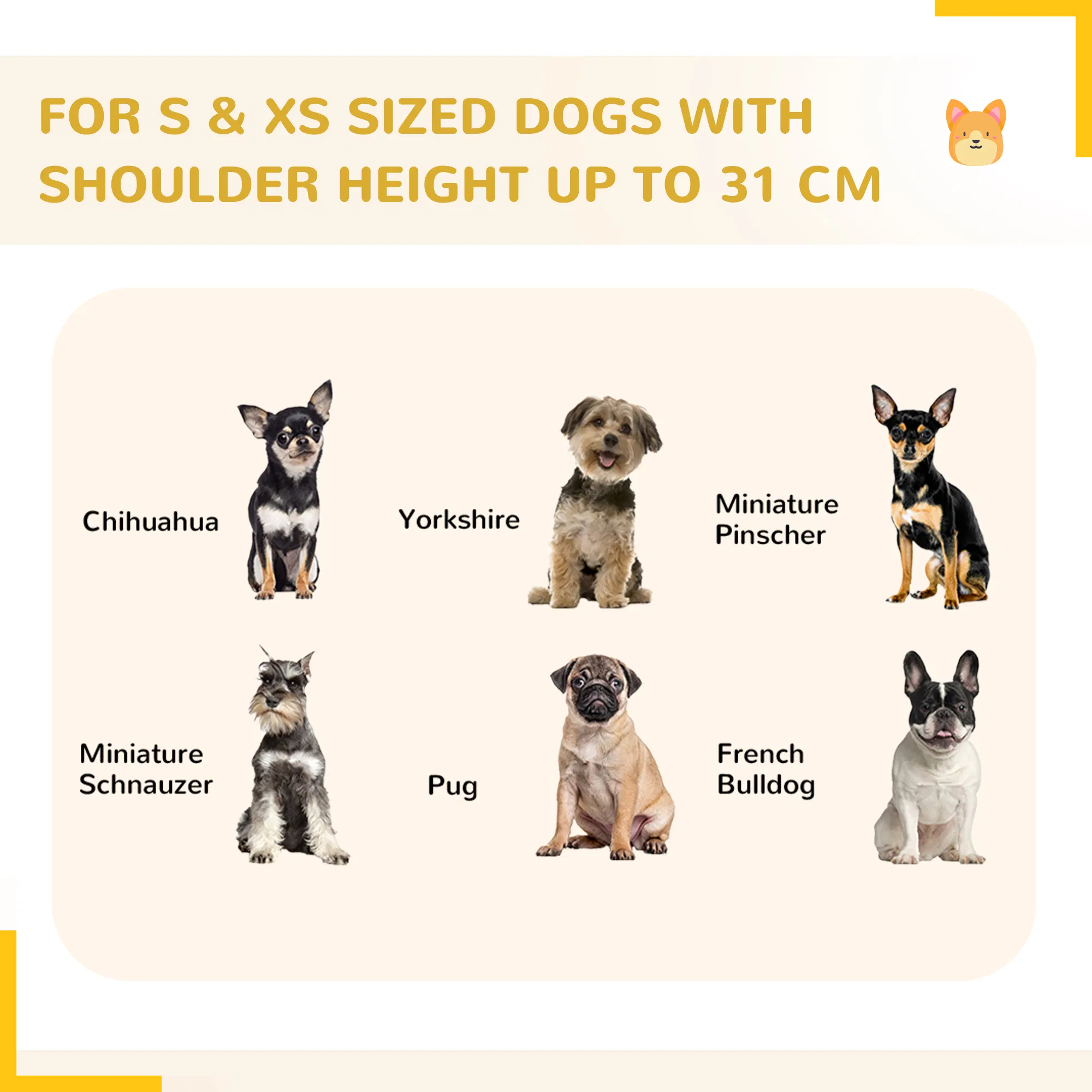 8 Panel Heavy Duty Dog Playpen 23.5" Height for Small Medium Dogs — image 3