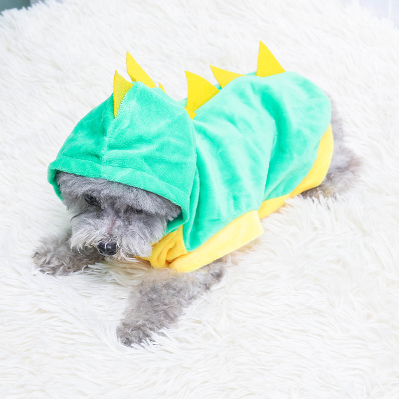 Funny Dinosaur Costume Pet Clothes Teddy Clothes Dog Clothes Cat Pet Supplies — image 3