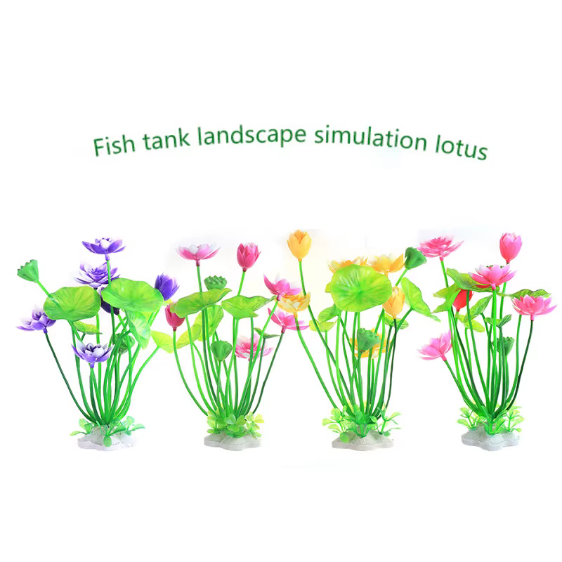 **Decoración fluorescente para acuario: ornamentos de coral simulación de paisaje de tanque de peces, pequeños decorados de paisaje de mundo submarino** — imagen 2