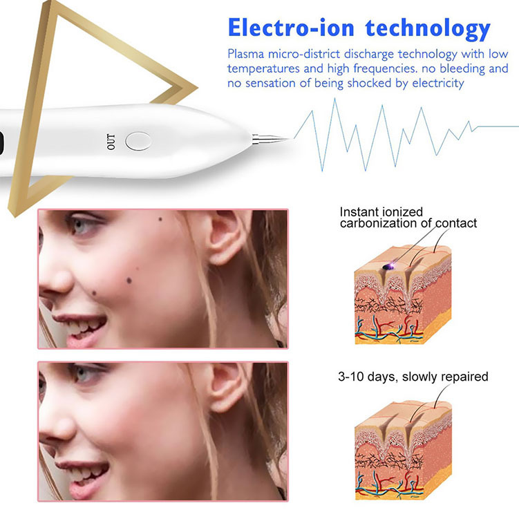 HailiCare Second Generation Display Mole Point Pen Electric Beauty Instrument Freckle Pen Tattoo Embroidery Beauty Instrument — image 3