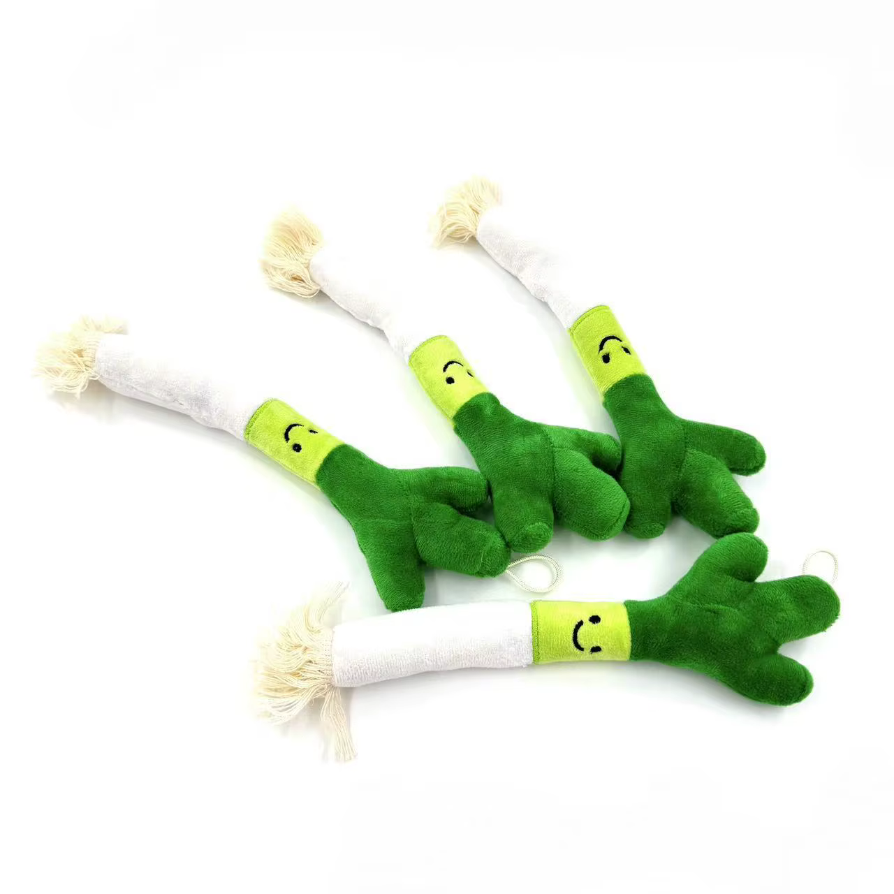 Juguetes de goma para mascotas resistentes al mordisco, con sonido de campana y textura de cebolla para limpiar dientes y entretenimiento — imagen 6