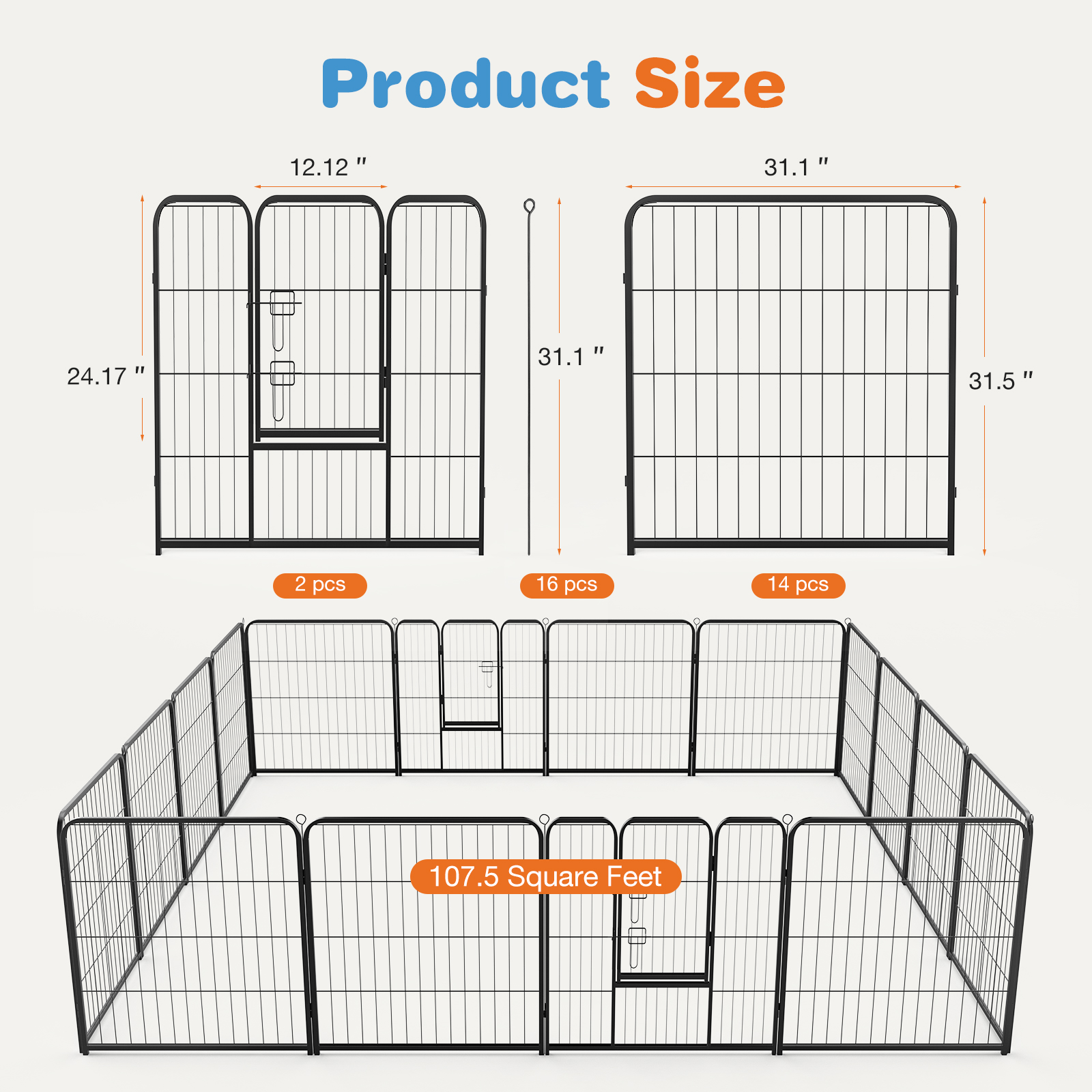 Dog Game Fence Indoor Fence — image 7
