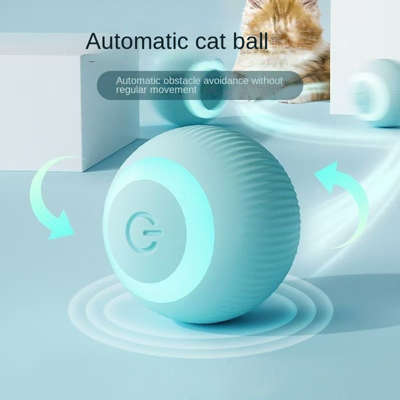 Juguetes Inteligentes para Gatos Rodante Automático Entretenimiento Auto-Suficiente Resistente a Mordiscos — imagen 3