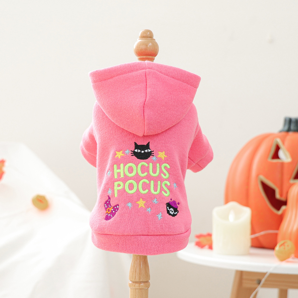 Pet Clothing Cute Magic Halloween Hoodie for Small Dogs and Cats — image 5