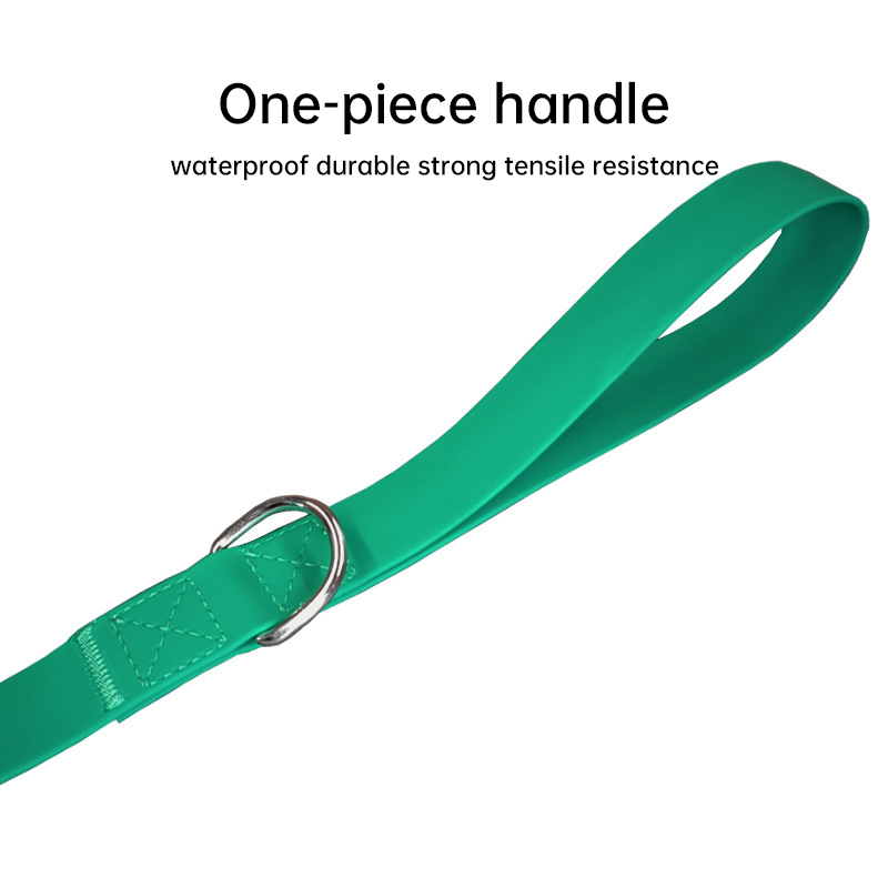 Cinturón de Fuerza para Perros con Cordon de Goma y PVC, Color Morado, Impermeable — imagen 2