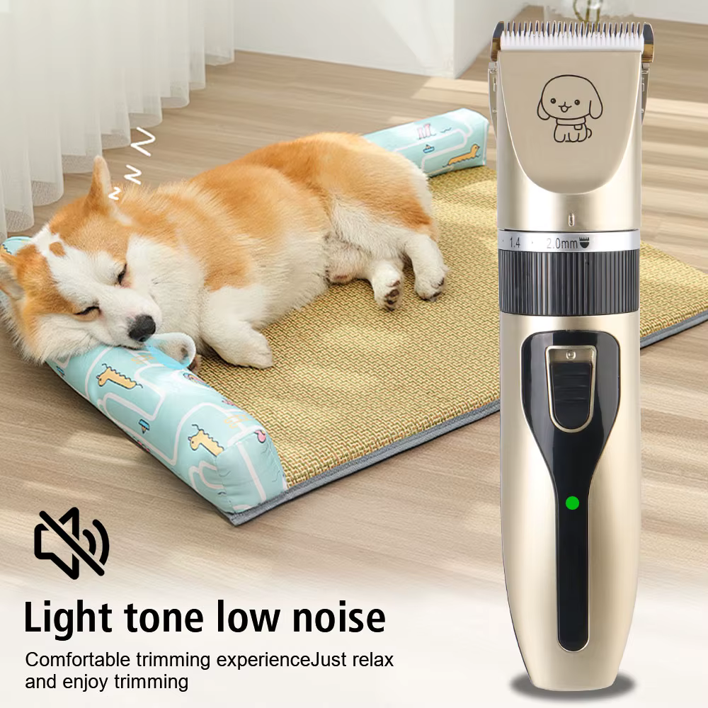 Pet Supplies Pet Hair Clipper Electric Scissors Haircut Trimmer Shaver Set For Rabbit Dog Cat Puppy Grooming Clipper Cutter — image 5
