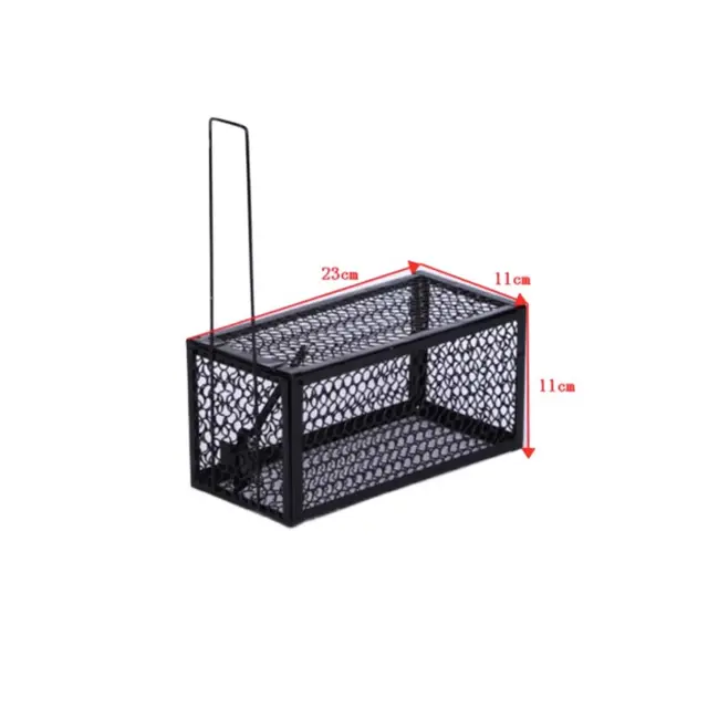Self-locking Trap Catcher Mouse Rat Bait Mice Live Box Mice Trap Cage Household Mouse Catcher Animal Control Hamster Iron Cage — image 8