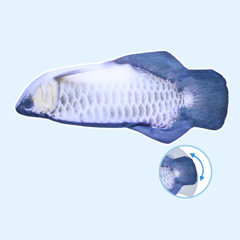 Electric Fish Will Jump, Simulating Fish Glow, Charging, Rocking Fish, Playing Cat Pet Toy — image 9