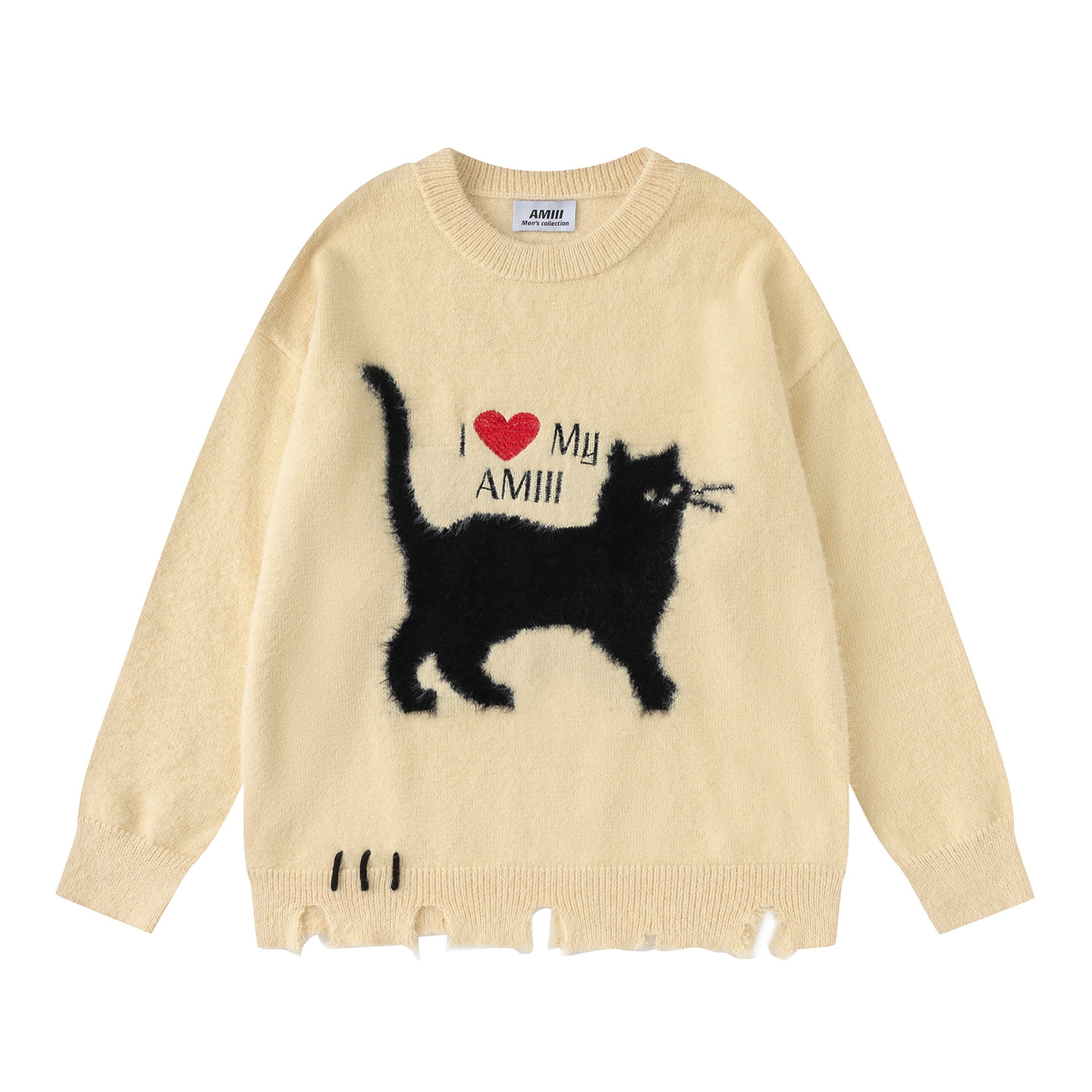 Cat Jacquard Sweater — image 1