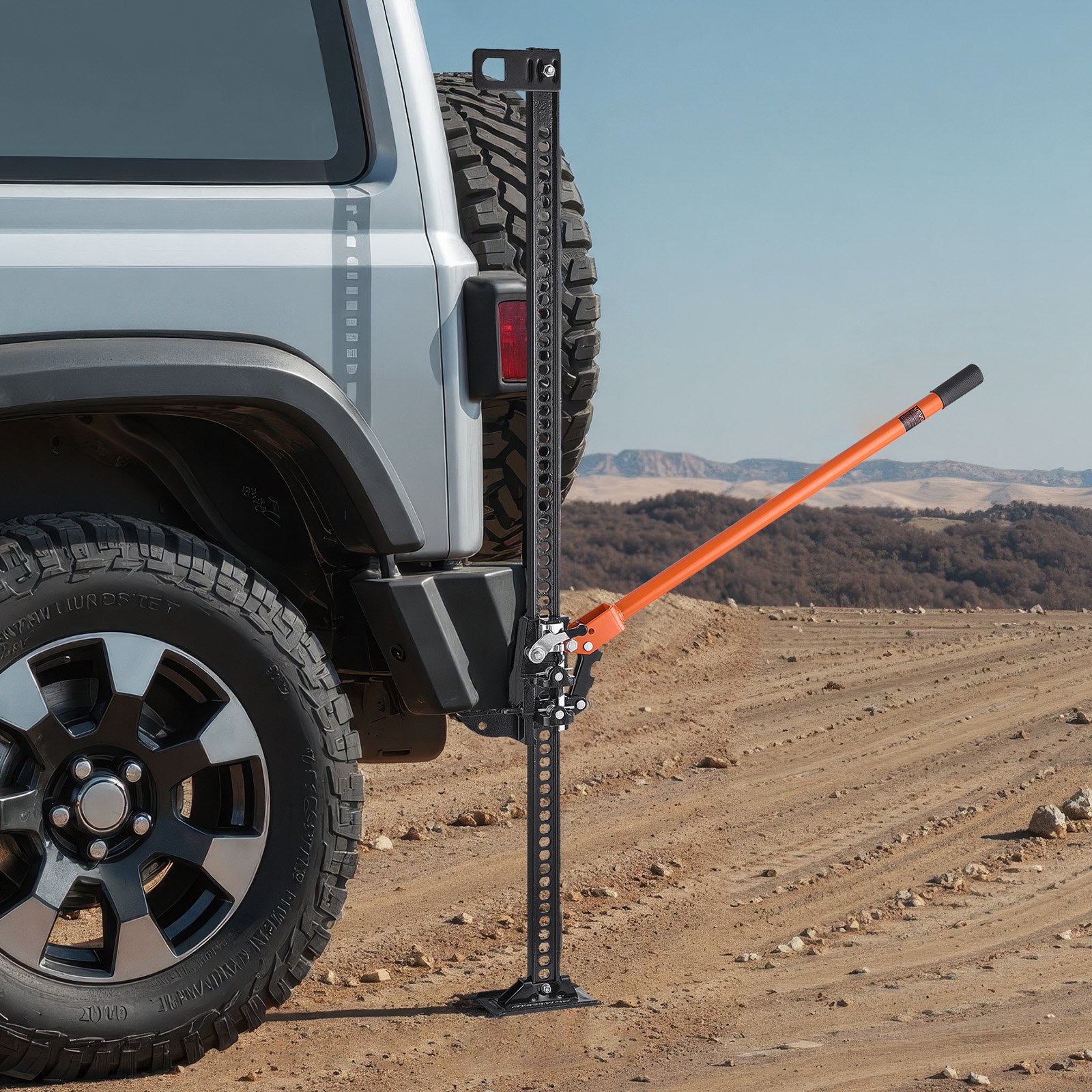 Grúa de Elevación para Caminos Rurales Off Road 7000 lbs Auge Alto Remolque de Cabrestante — imagen 1