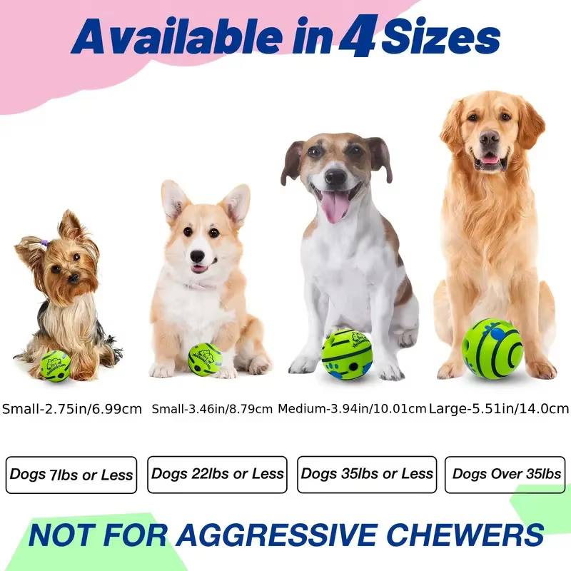 Bola Interactiva Hilarante - Juguetes para Entrenamiento de Inteligencia Canina, Juego Estimulante y Ejercicio Mental — imagen 3