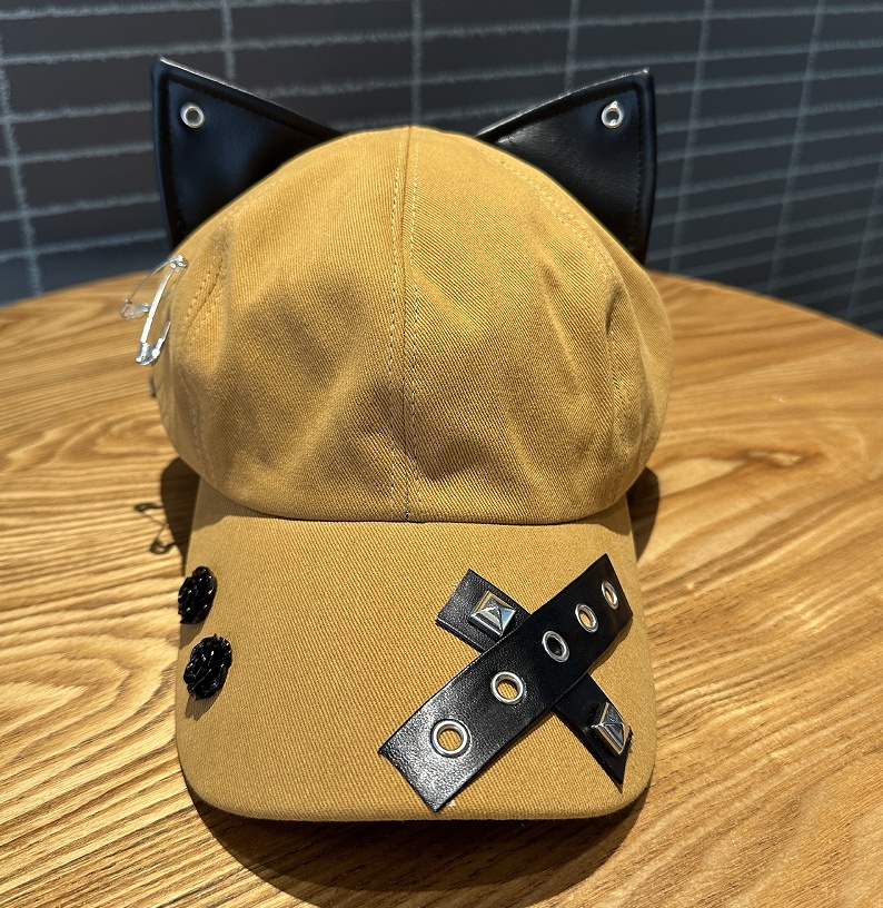 Gorra de Béisbol Original con Orejas de Gato en 3D — imagen 4