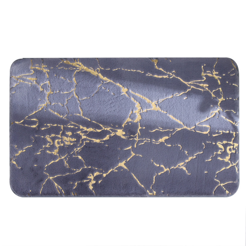 Bathroom Non-Slip Mat Imitation Rabbit Fur Carpet Bedroom Climbing Mat Thickened Living Room Bedside Foot Pad Bathroom Absorbent Floor Mat — image 4