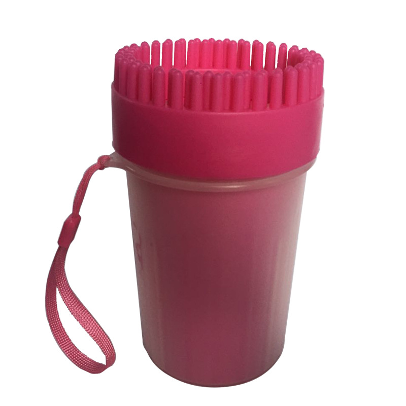 Limpia Patas Paw Plunger - Cuchara de Limpieza para Patas de Mascotas Suaves y Portátiles — imagen 1