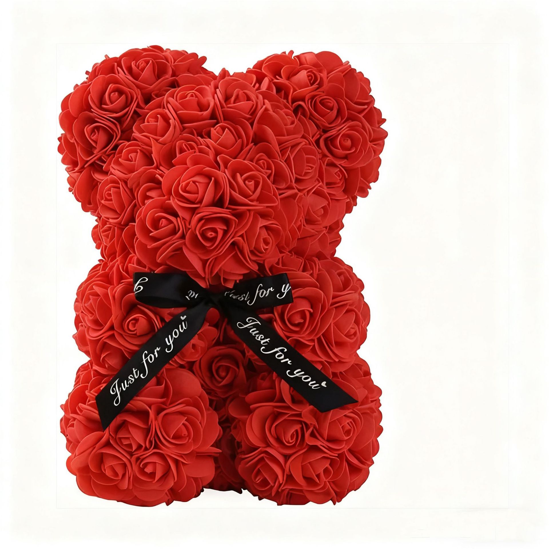 Oso de Flores de Espuma para Día de la Madre 25cm - Regalo con Caja de Regalo de PVC — imagen 3