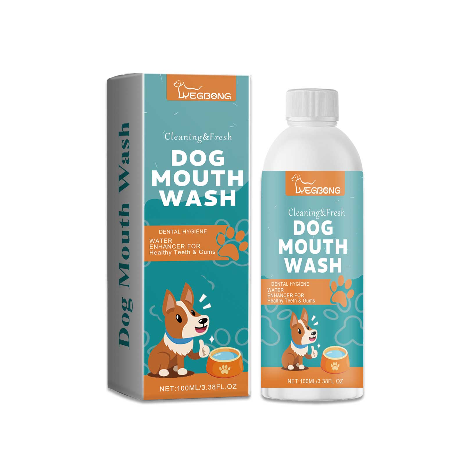Dog Mouthwash Care Pet Oral Hygiene Cleaning Tartar Odor Dog Mouthwash — image 1