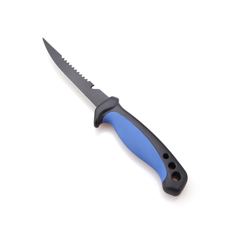 Stainless Steel Back Tooth Phosphorus Fishing Knife Cover — image 2