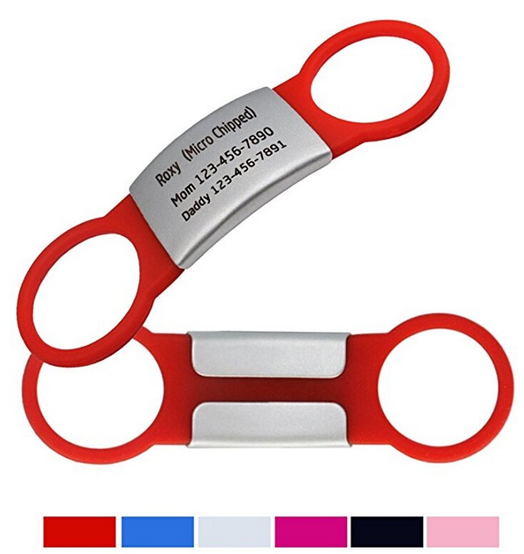 Etiqueta de Collar de Madera con Código QR para Perros y Gatos, Grabado por Láser con Personalización — imagen 3
