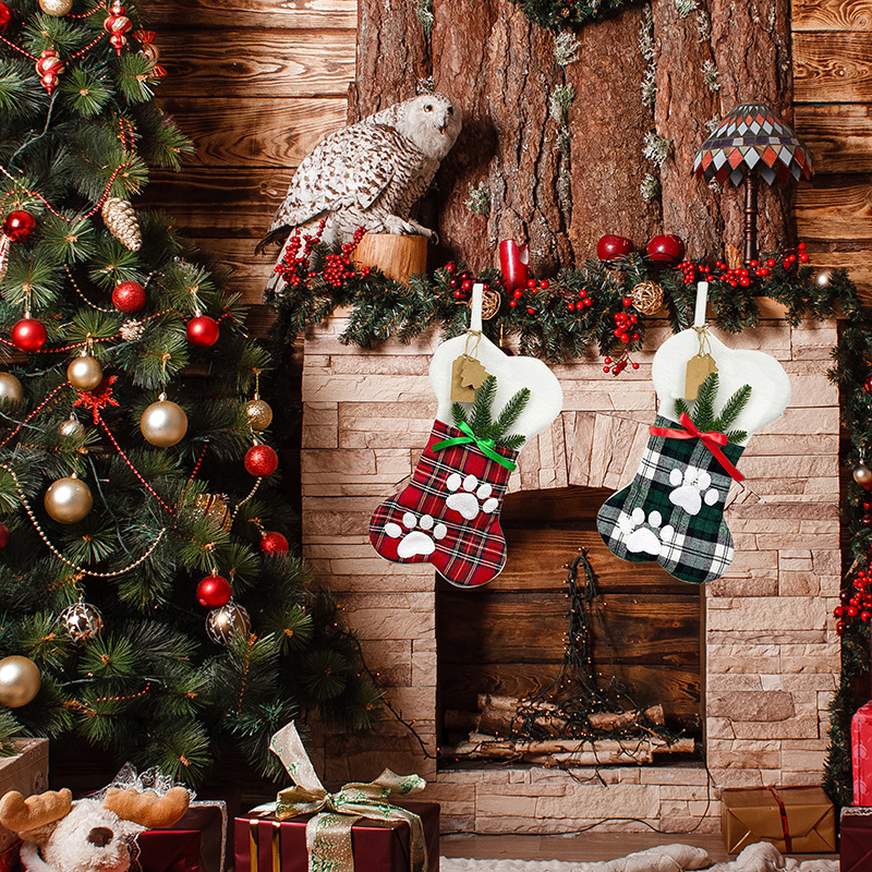 Christmas pendants, Christmas socks, gift bags, Christmas pet socks — image 3