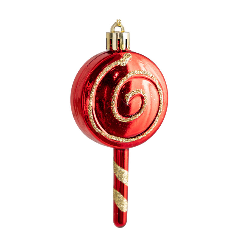 Christmas Decoration Reindeer Hanging Ornament Candy Cane Ice Stick Creative Christmas Hanging Decor for Wardrobe Scene Decoration Gift — image 5
