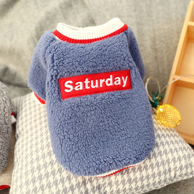 Soft Pet Clothes Dog Saturday Pet Clothes — image 8