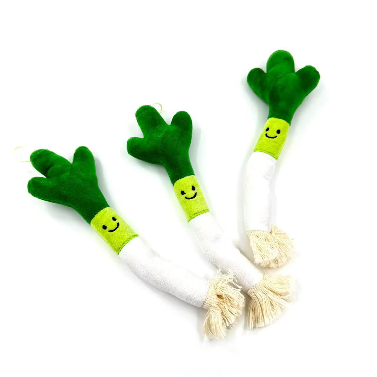 Juguetes de goma para mascotas resistentes al mordisco, con sonido de campana y textura de cebolla para limpiar dientes y entretenimiento — imagen 1
