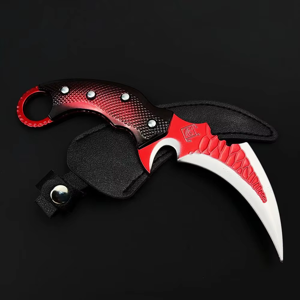 Military Switchblade Clone - Butterfly Knife for FPS Fans, Rust Resistant Metal Role Playing Prop Accessories Spec Ops — image 3
