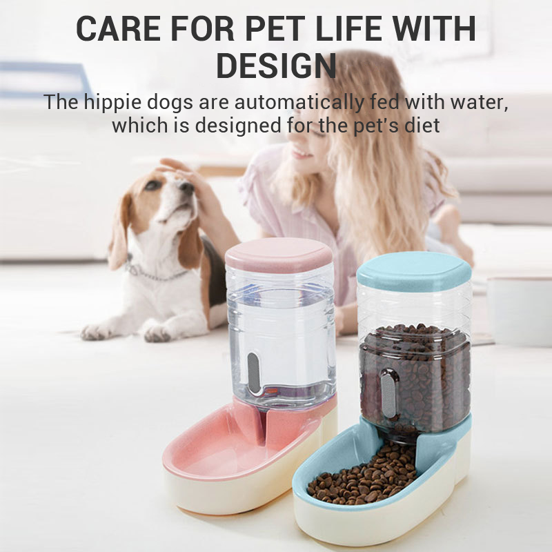 Dog Automatic Pet Feeder Cat Water Dispenser Dog Bowl Cat Bowl Water Feeding Bowl Cat Bowl — image 1