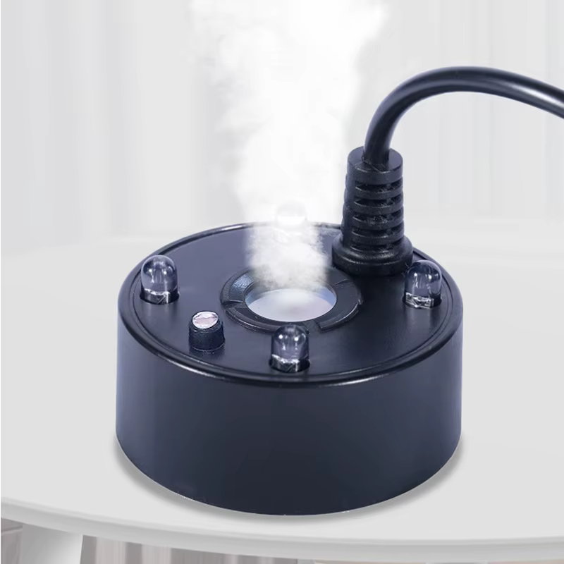5V USB Mist Maker Fogger Nebulizer Water Fountain Fish Tank Pond Atomizer Head With 4 LED Colorful Lights — image 6
