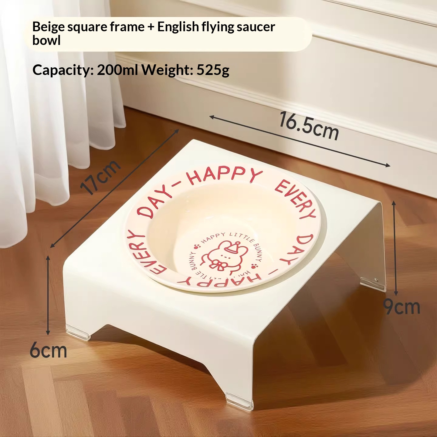 Comedor de Cerámica para Gatos con Piezas Altas y Magnético, Protección para la Columna Cervical — imagen 11