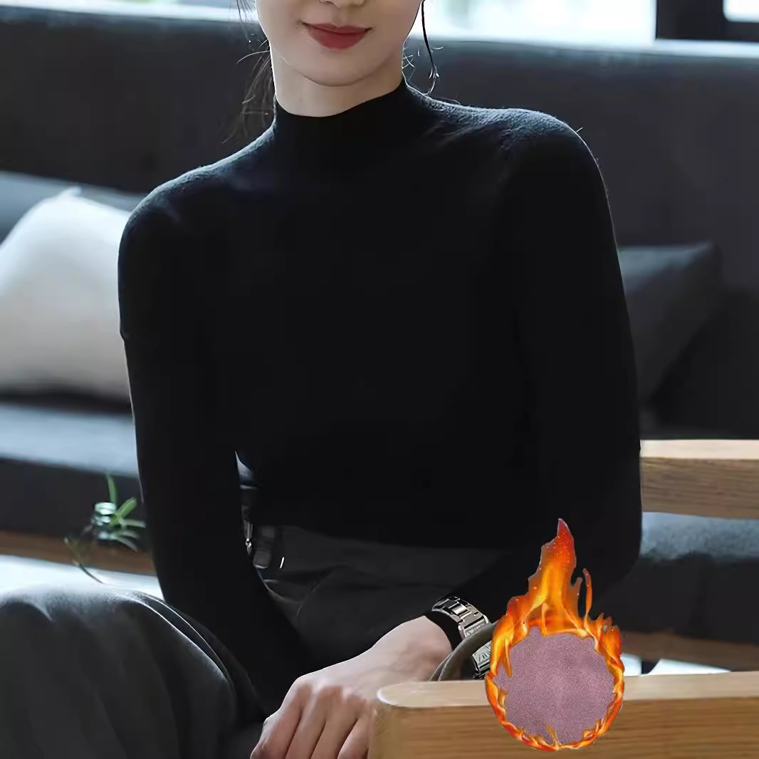 Women's Clothing Turtle Neck Thermal Underwear — image 2