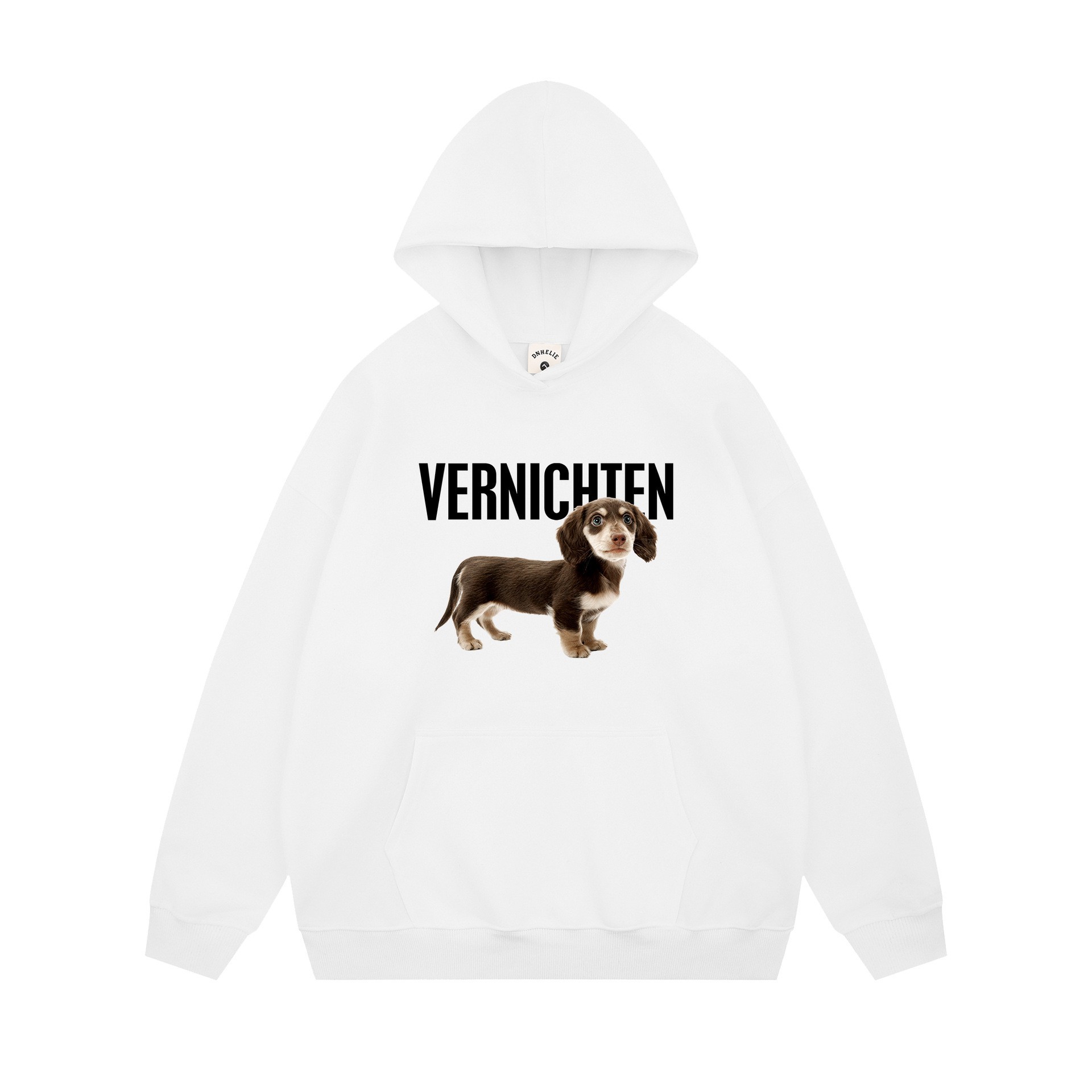 Cute Dog Design Hooded Sweatshirt — image 7