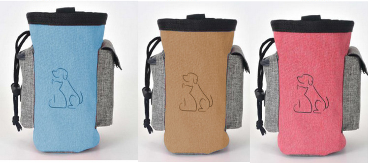 Portable Dog Walking Snack Treat Bags — image 1