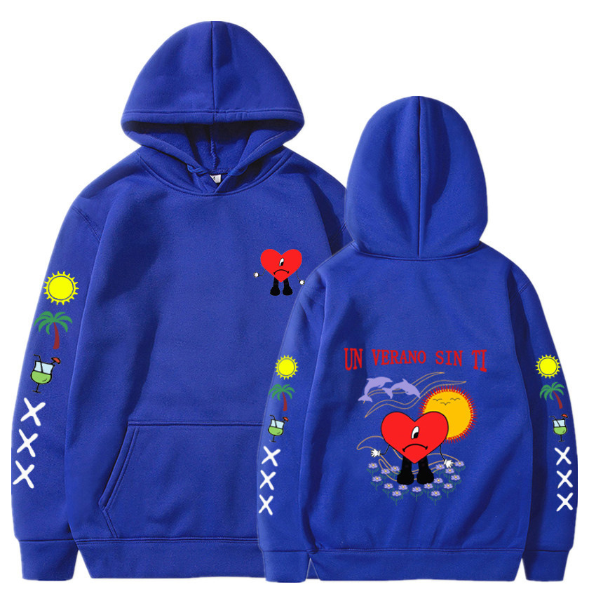 Bad Bunny Un Verano Sin Ti Album Graphic Hooded Unisex Sweatshirt — image 20