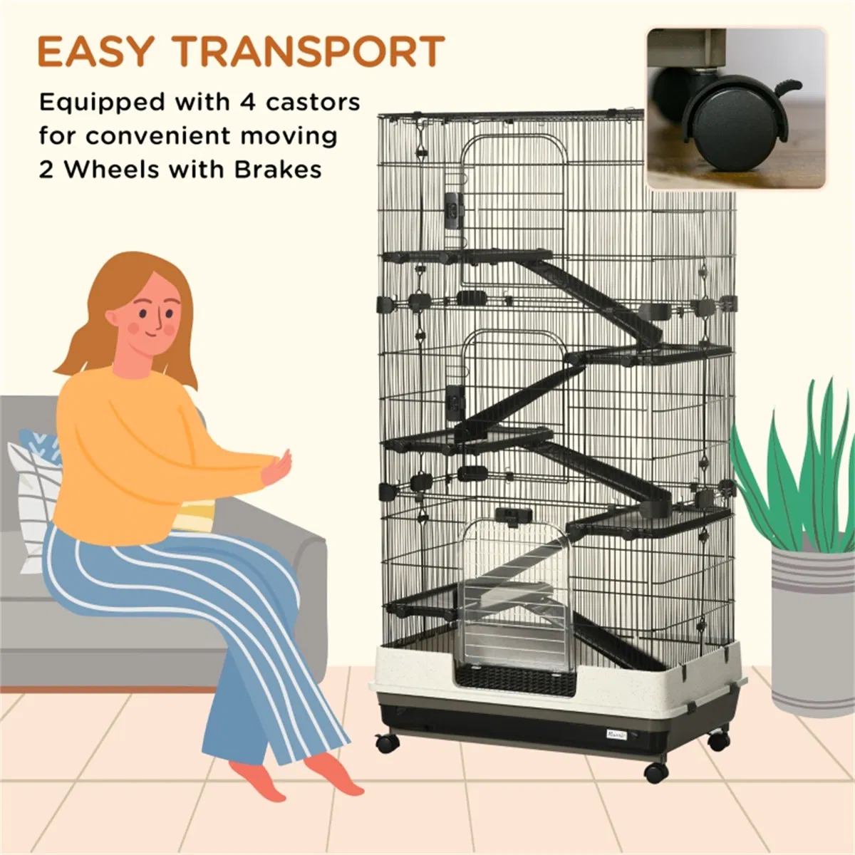 Hamster Cage/small animal cage/Pet cages — image 3