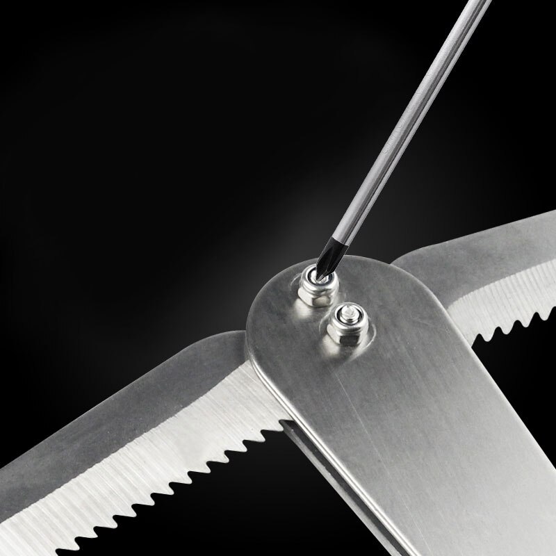 Cuchillo de hierba acero inoxidable plegable para cortar malezas en agua, pesca y reparación de equipo — imagen 4