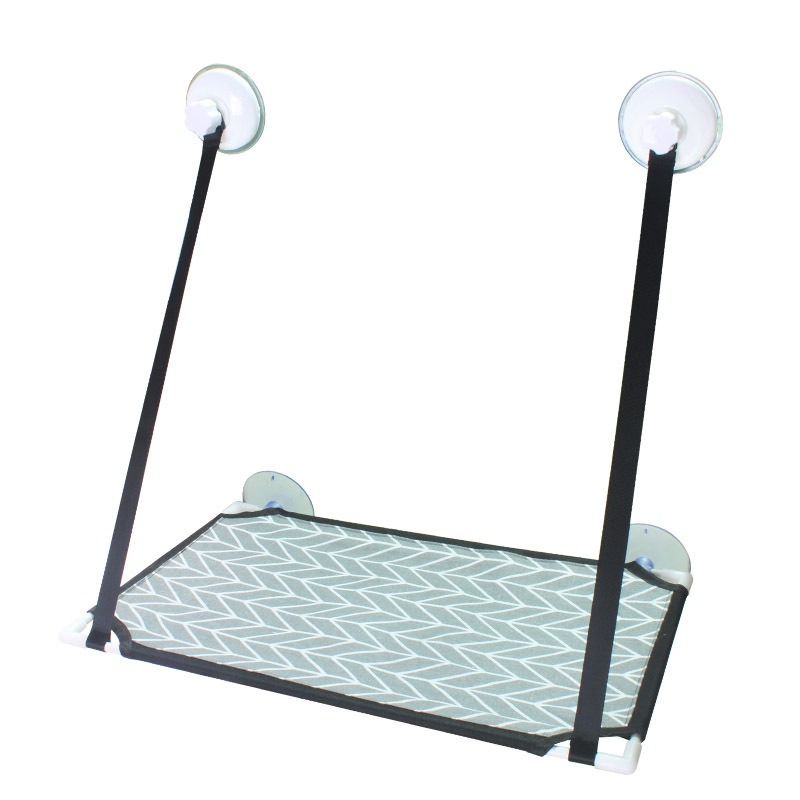 Casa para gatos con ventosas, cesta colgante y cama colgante — imagen 1