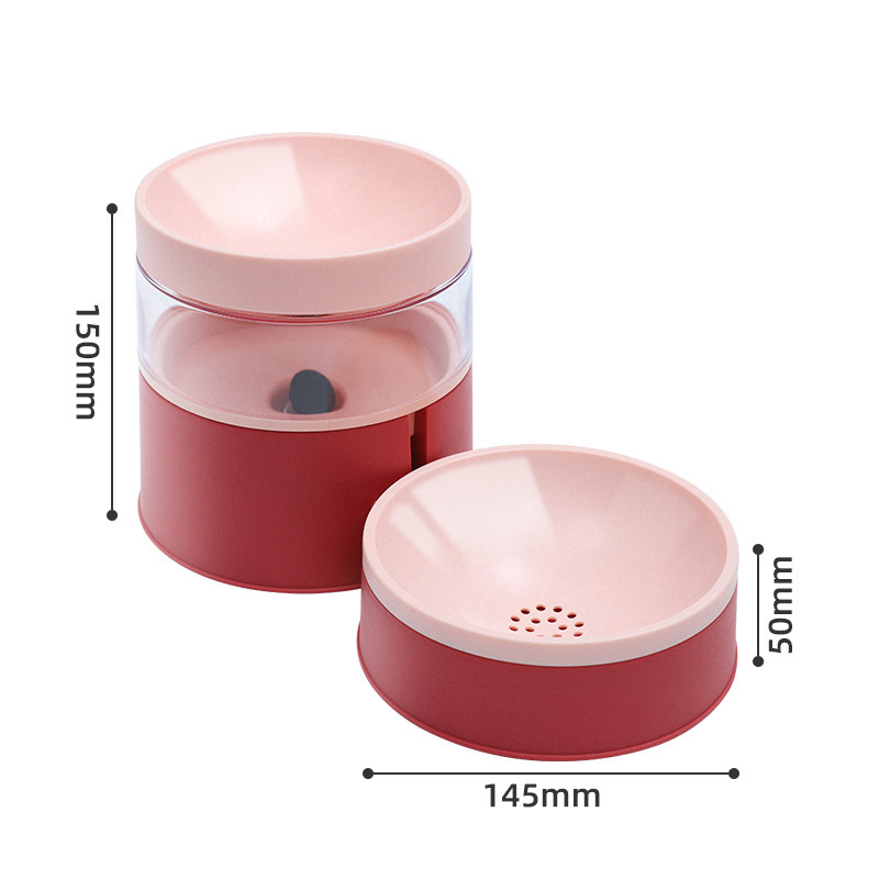 Comedor Automático para Perros con Protección de Cuello Ampliado, Tazón de Contraste y Dispensador de Agua Doble Propósito — imagen 7
