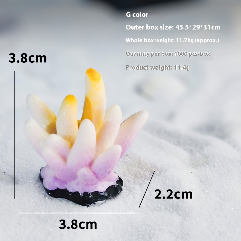 Decoración de Acuario Mini Coral para Tanques Pequeños DIY — imagen 13