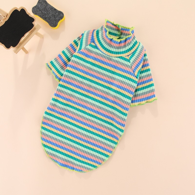 Netizen Teddy Little Dog Clothes Basecoat Summer Wear Thin Cotton Pet Clothing Spring Summer Cat — image 5