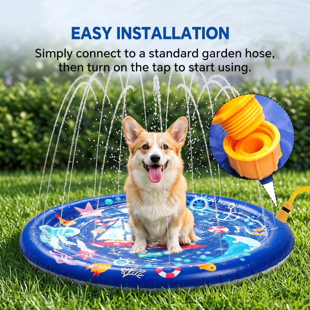 Summer Celebration Fountain Pet Fountain Pad — image 4