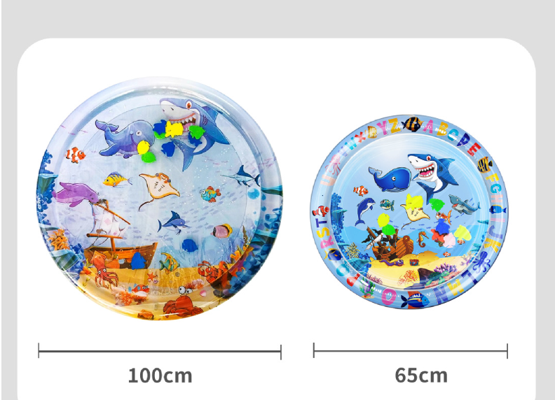 Pet water injection ice pad, summer cat and dog fun cooling water mattress, inflatable patting water pad toy — image 8