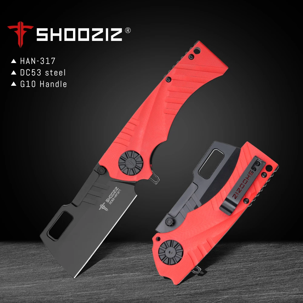 STRIDER MFS TRIBUT NEW HAN317 Knife Linen Handle Folding Blade Knife Outdoor Climbing Hunting Tactics Survival Jungle Rescue — image 1