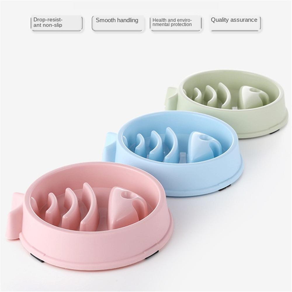 Tazones para Perros con Alimentación Lenta y Divertida - Taza de Comida Lenta para Prevenir el Estancamiento Digestivo en Perros Mediano Capacidad Saludable Comer - Forma de Pescado — imagen 2